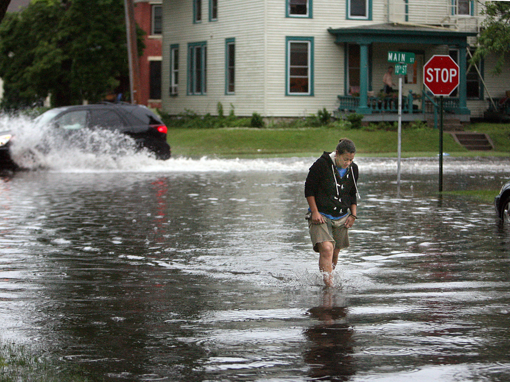 Flash flooding file photo